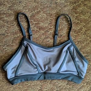 Cute strappy sports bra